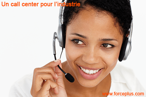 Call center pour industrie