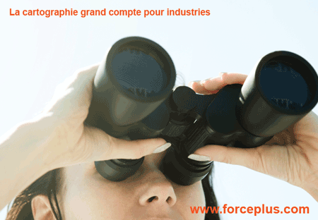 Cartographie grand compte pour industries, ciblez mieux