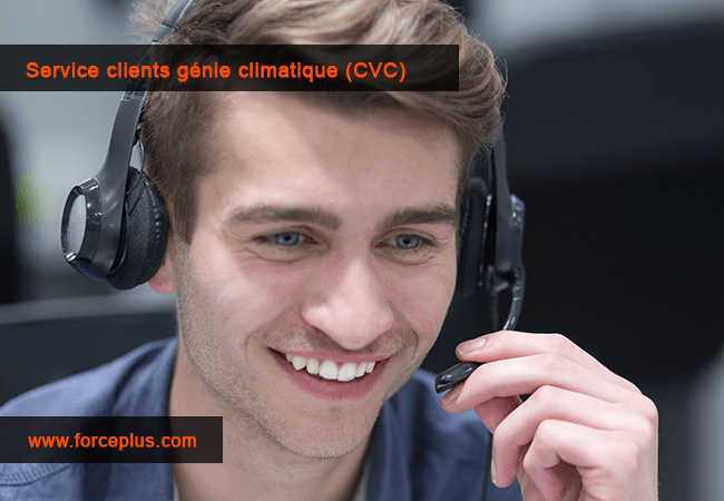 Service clients génie climatique