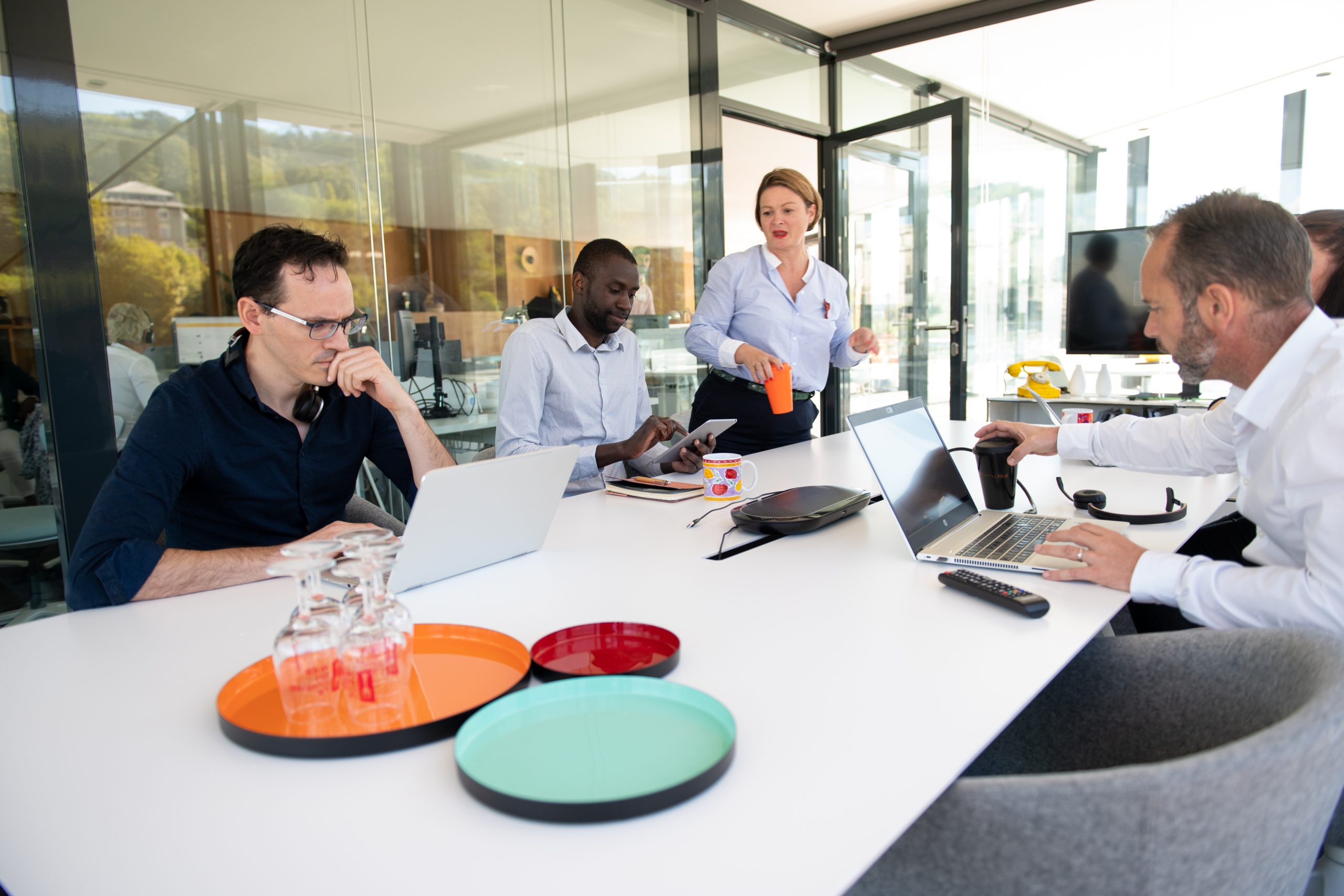 Réunion employés CRC