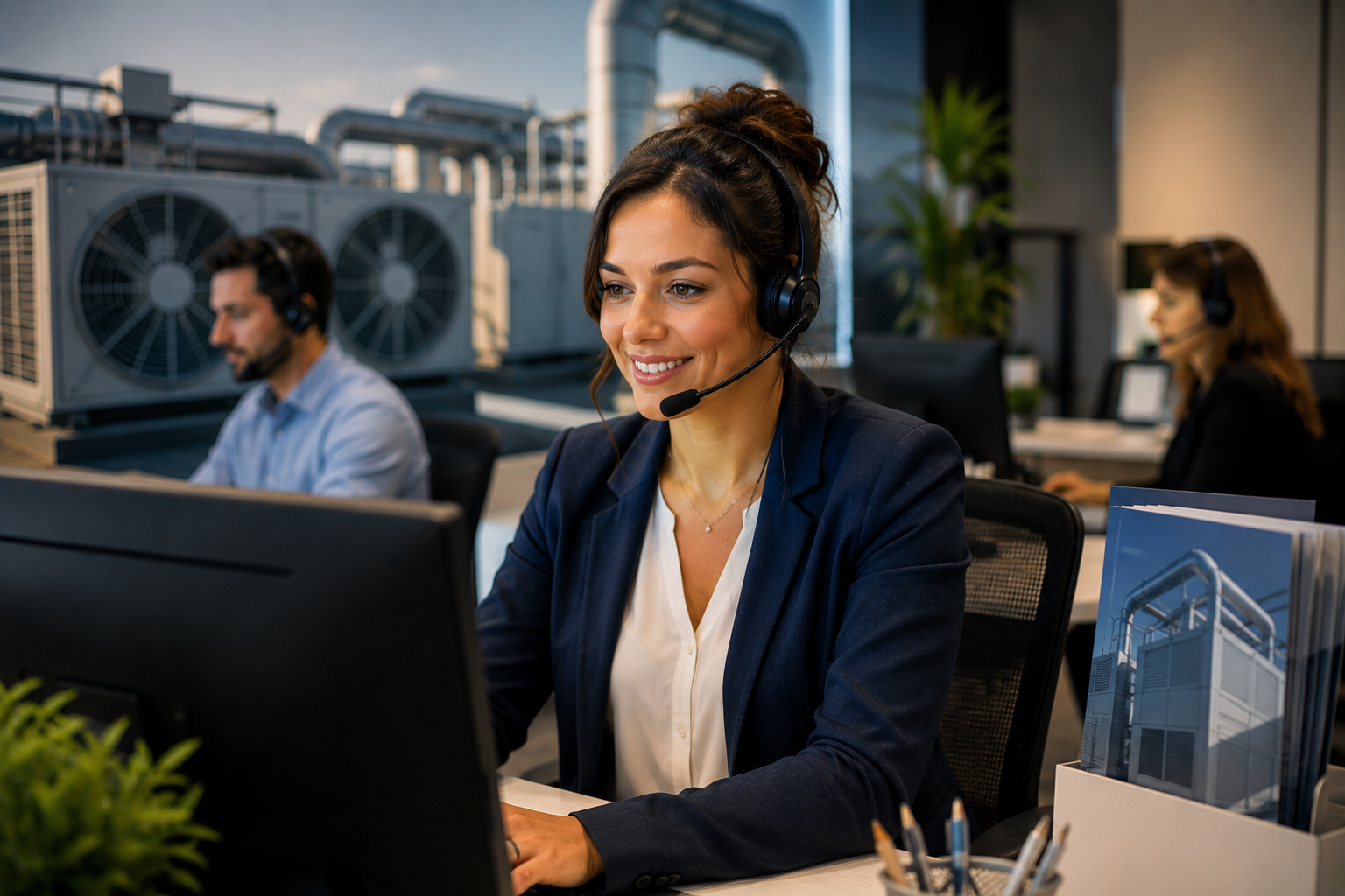 Service de relation client dédié aux professionnels du chauffage et de la climatisation